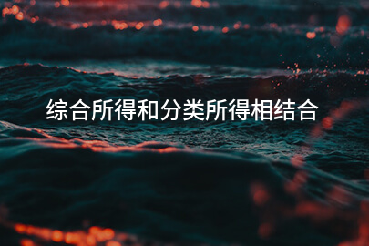 综合所得和分类所得相结合