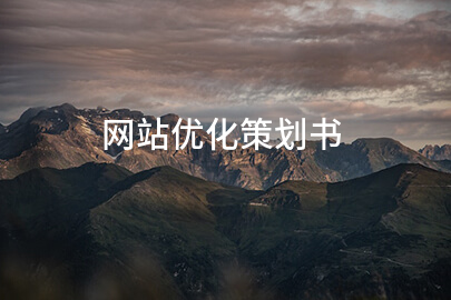 网站优化策划书