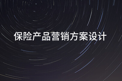 保险产品营销方案设计