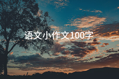 语文小作文100字